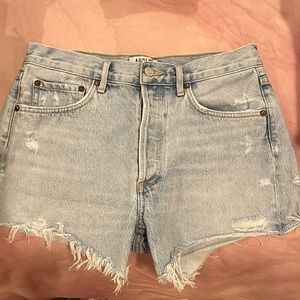 AGOLDE denim shorts size 26
